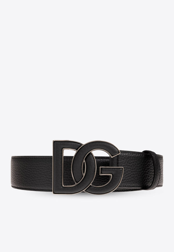 DG Buckle Leather Belt