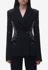 Getty Single-Breasted Blazer in Wool Blend