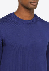 Roberto Collina Knitted Wool Sweater RP02001RP02/N_ROBER-12