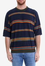 Nuur Striped Crewneck T-shirt