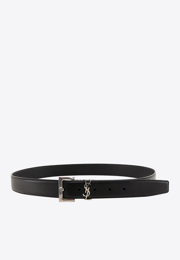 Cassandre-Logo Leather Belt