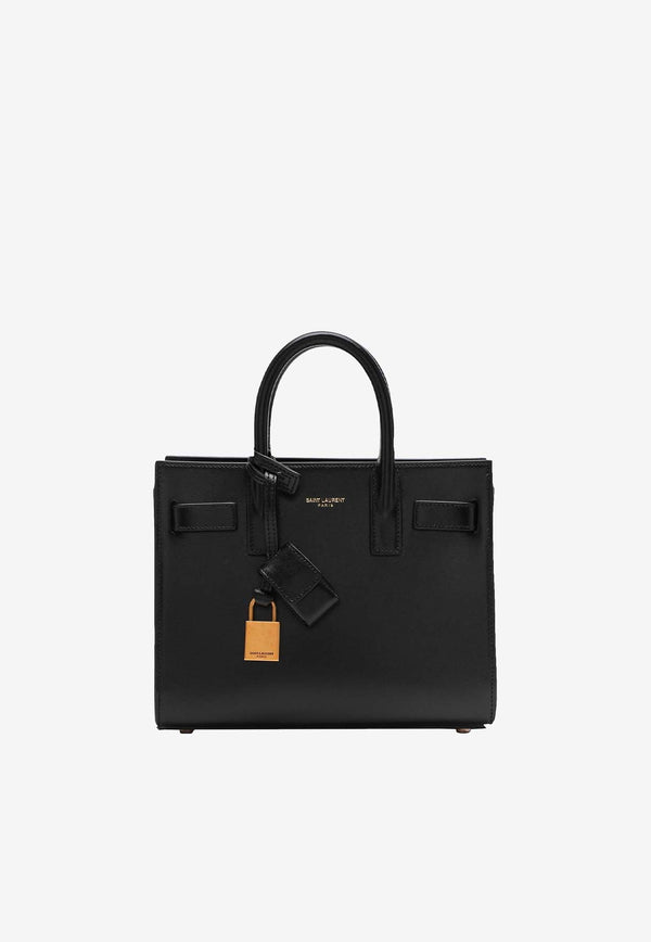 Nano Sac De Jour Leather Tote Bag