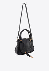 Small Marcie Leather Top Handle Bag