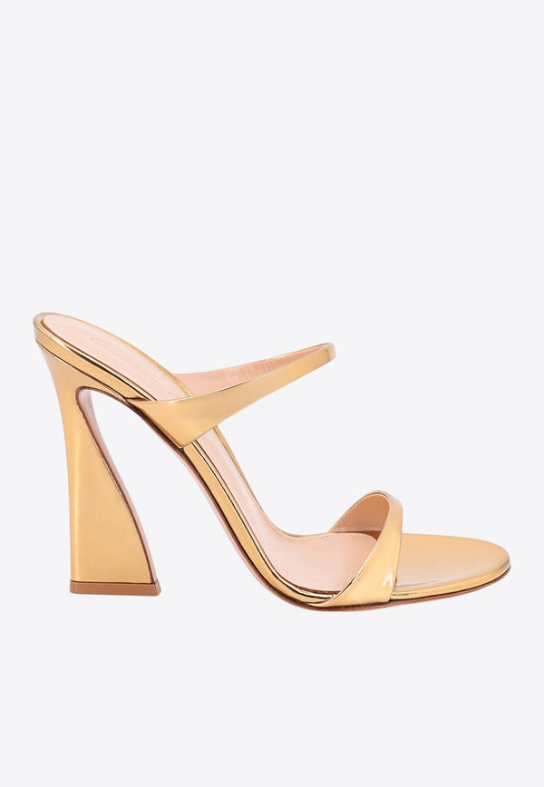 Aura 115 Double-Strap Leather Mules