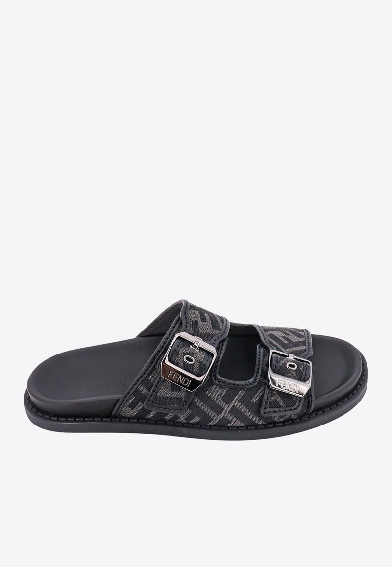 Feel FF Jacquard Sandals