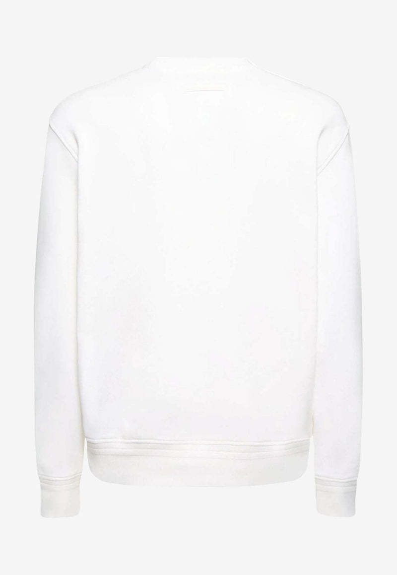 Logo Print Crewneck Sweatshirt