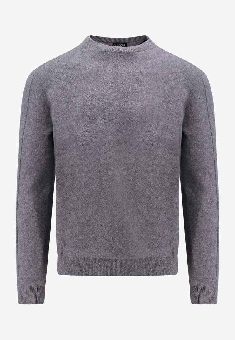 Wool-Blend Crewneck Sweater