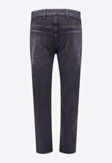 R1 Washed-Out Slim Jeans