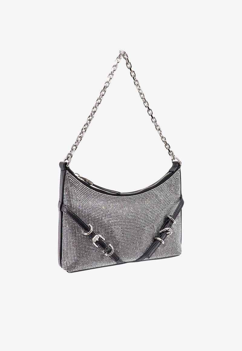 Voyou Crystal-Embellished Shoulder Bag