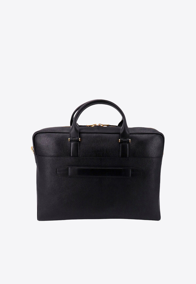 Leather Slim Briefcase