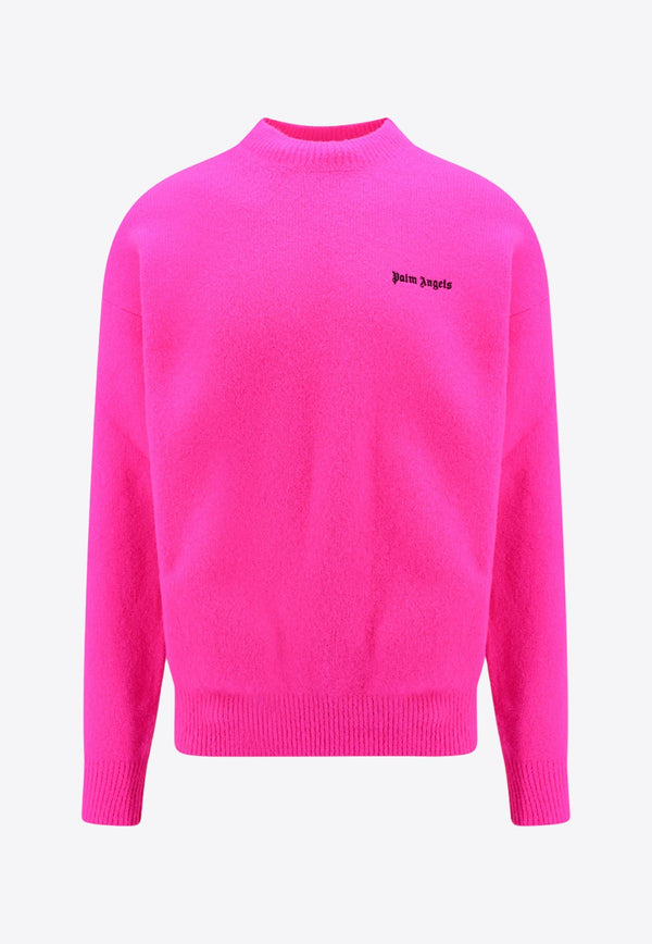 Wool Blend Logo Sweater