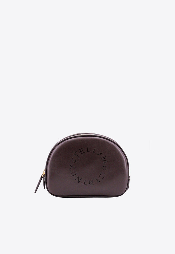 Perforated Logo Vanity Bag