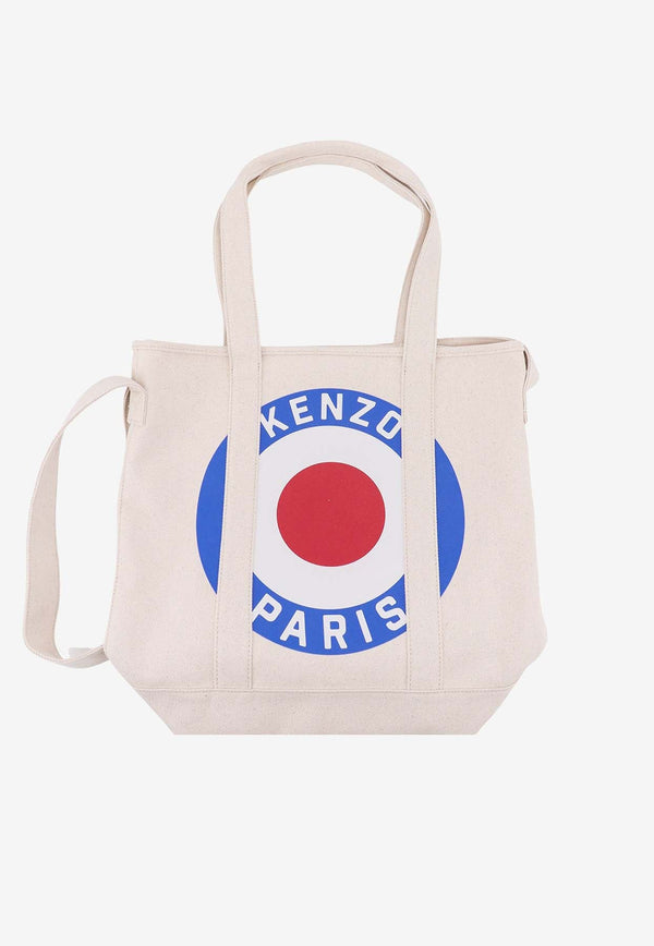 Logo Target Canvas Tote Bag