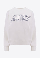 Logo Embroidered Crewneck Sweatshirt