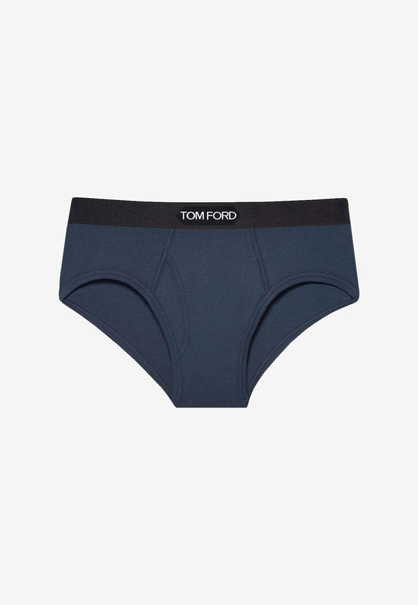 Logo-Waistband Briefs