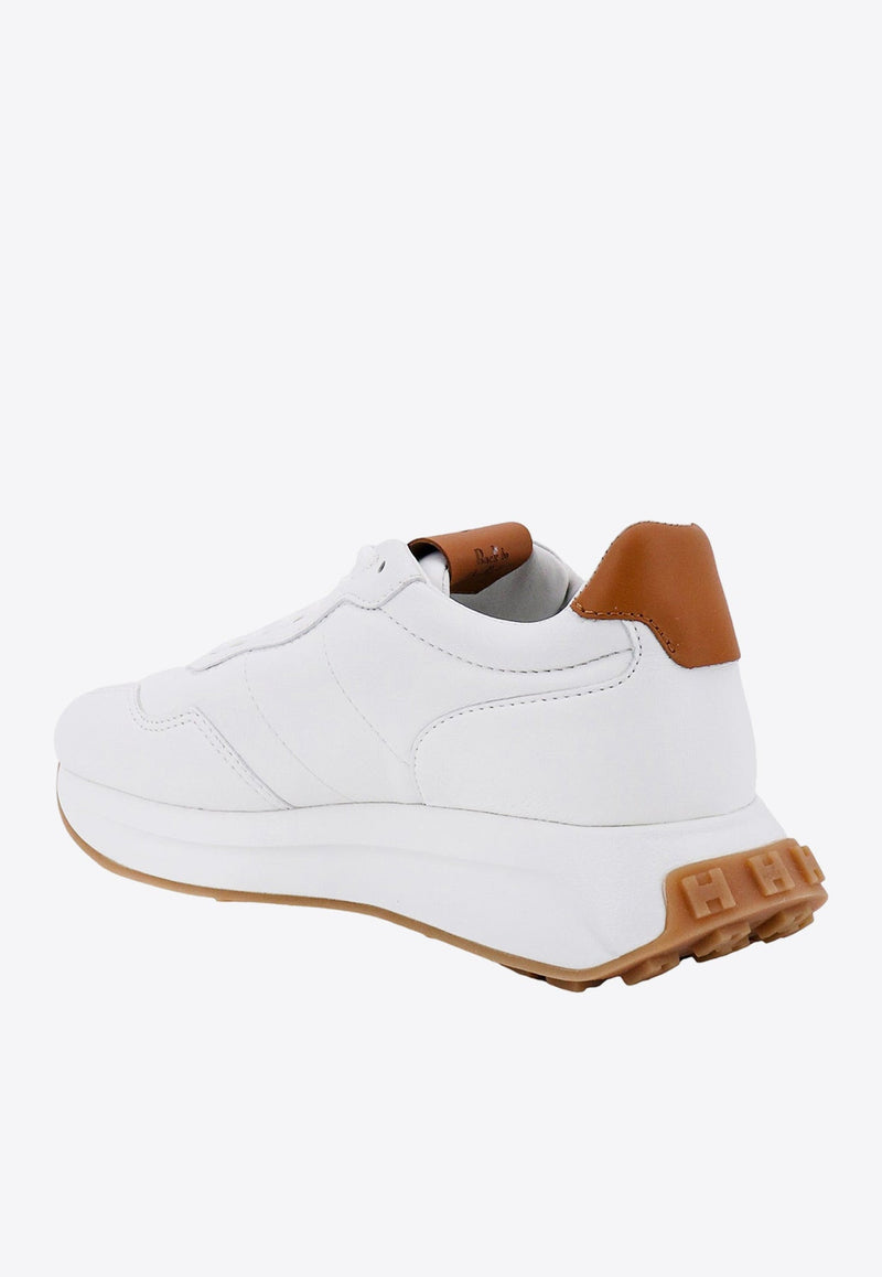 H641 Leather Low-Top Sneakers