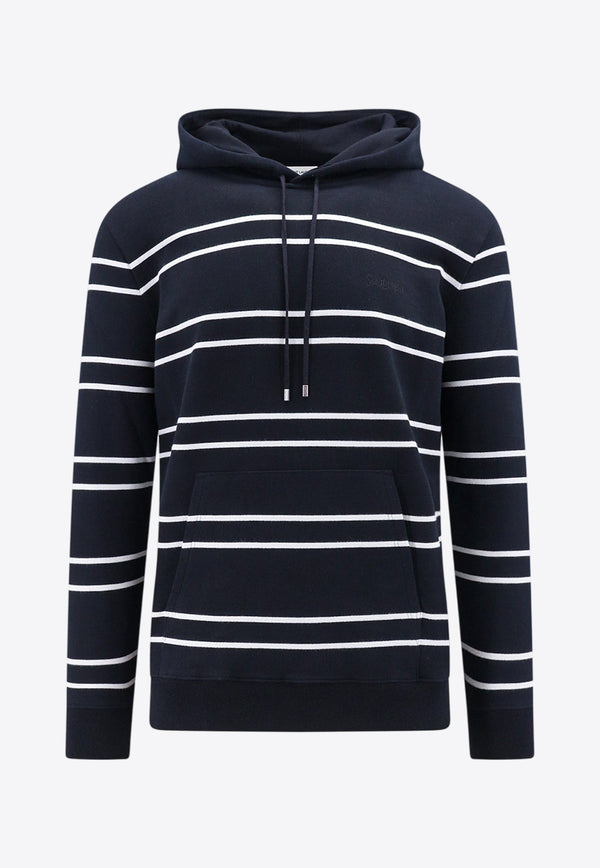 Striped Hooded Sweatshirt