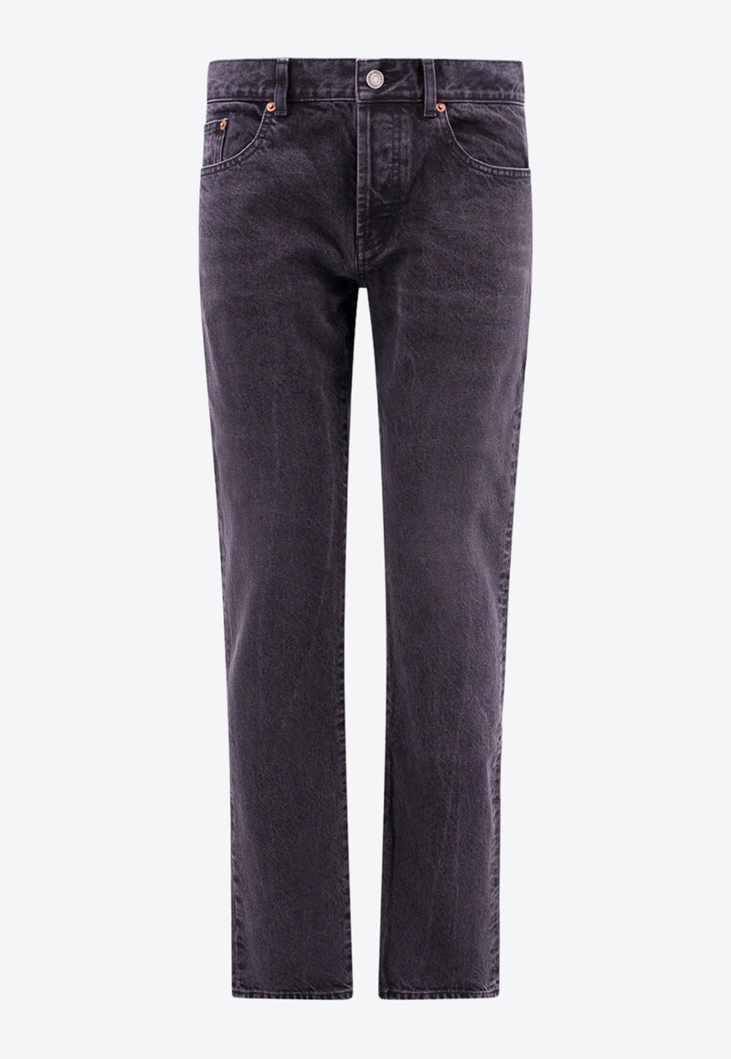 Basic Straight-Leg Jeans