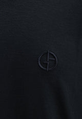 Logo Embroidered Basic T-shirt