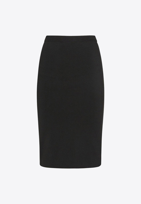 Knee-Length Pencil Skirt