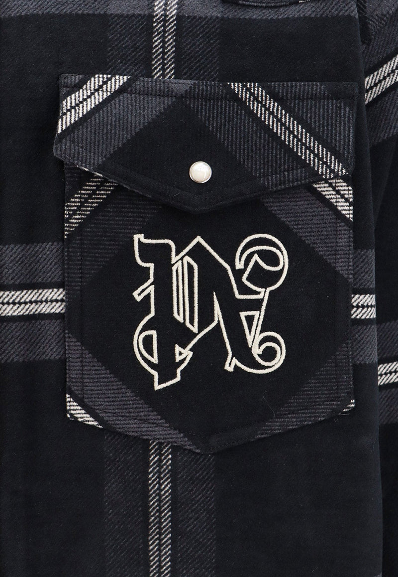 Monogram Checked Shirt