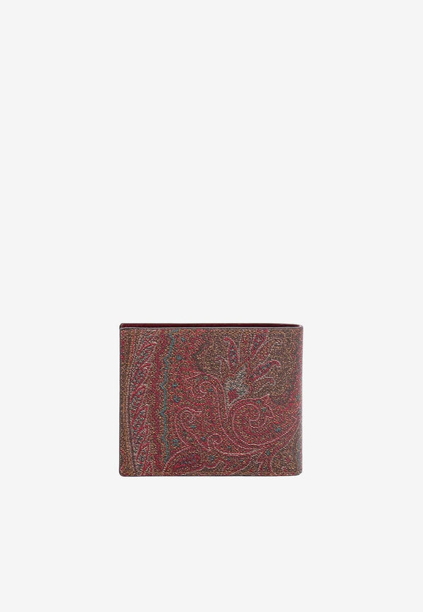 Paisley Print Bi-fold Wallet