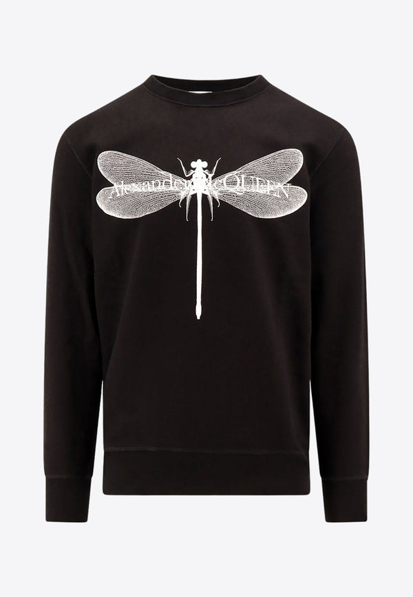 Dragonfly Logo Crewneck Sweatshirt