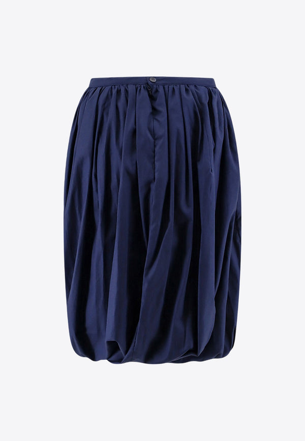 Draped Balloon Skirt