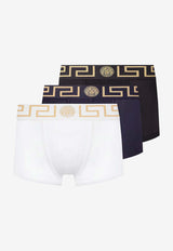 La Greca Waistband Boxers - Set of 3