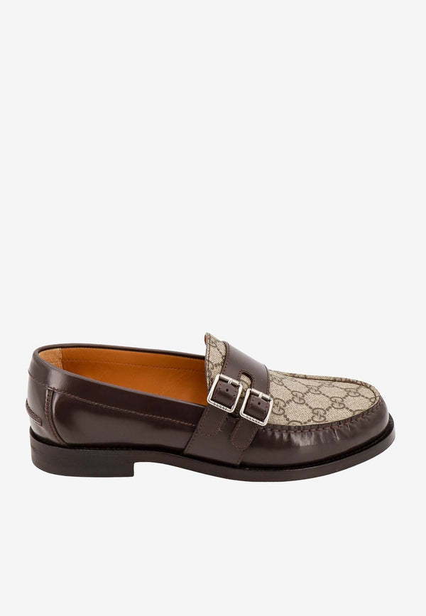 GG Supreme Leather Loafers