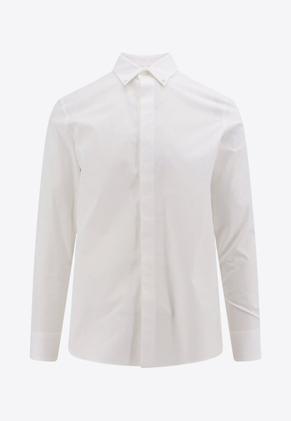 Button-Down Long-Sleeved Shirt