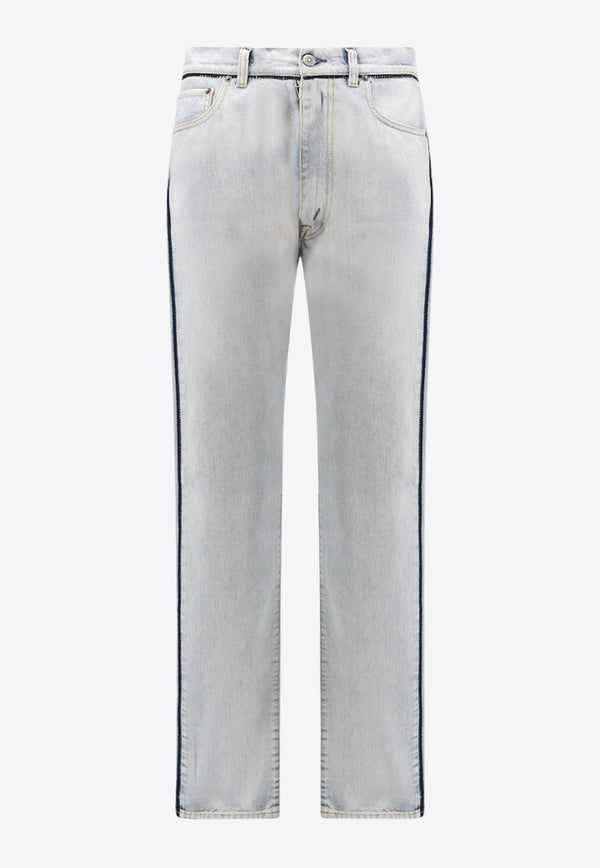 Japanese Denim Straight-Leg Jeans