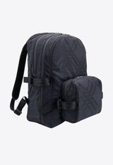 Check Jacquard Backpack