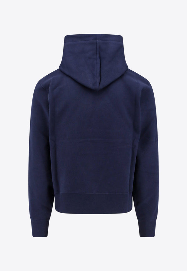 Logo-Embroidered Hooded Sweatshirt