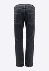 Washed-Out Slim Jeans