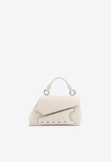 Micro Snatched Asymmetric Top Handle Bag