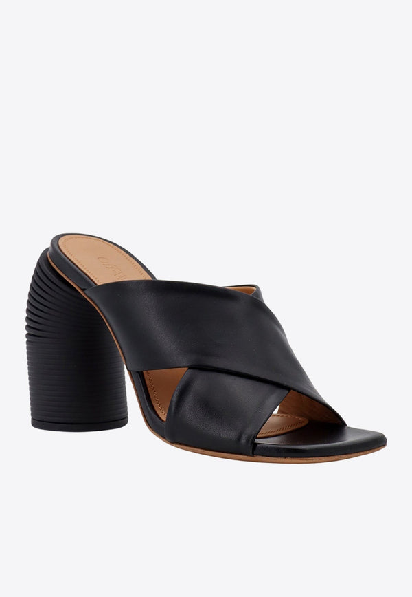110 Spring Crossover Strap Mules