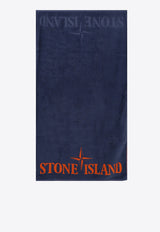 Logo Embroidered Beach Towel