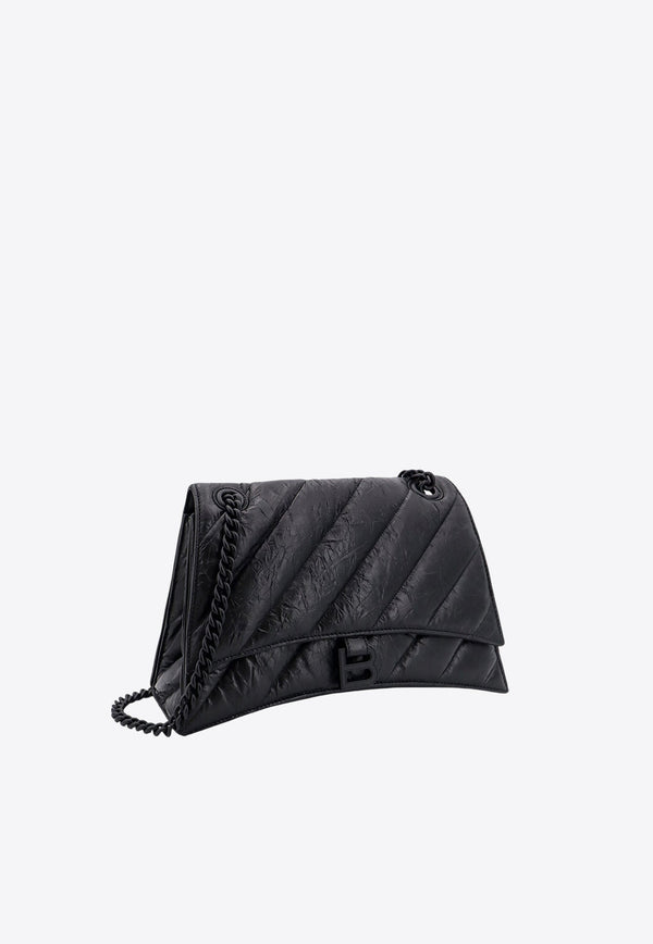 Crush Quilted Leather Shoulder Bag