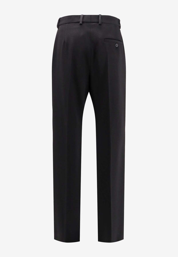 Straight-Leg Tailored Pants