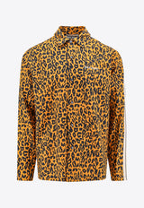 Cheetah Print Long-Sleeved Shirt