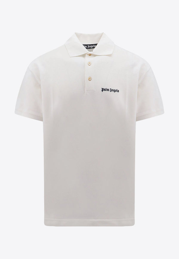 Logo Embroidered Polo T-shirt