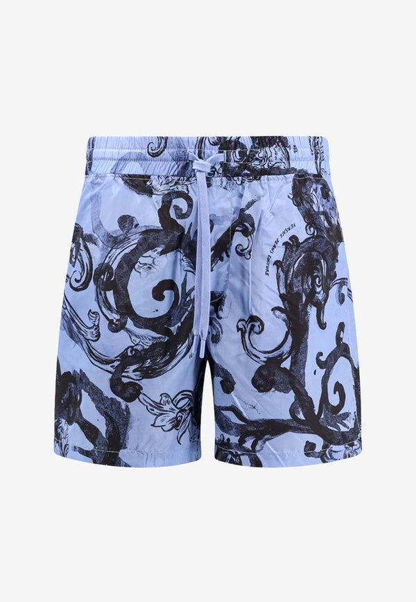 Watercolor Couture Bermuda Shorts