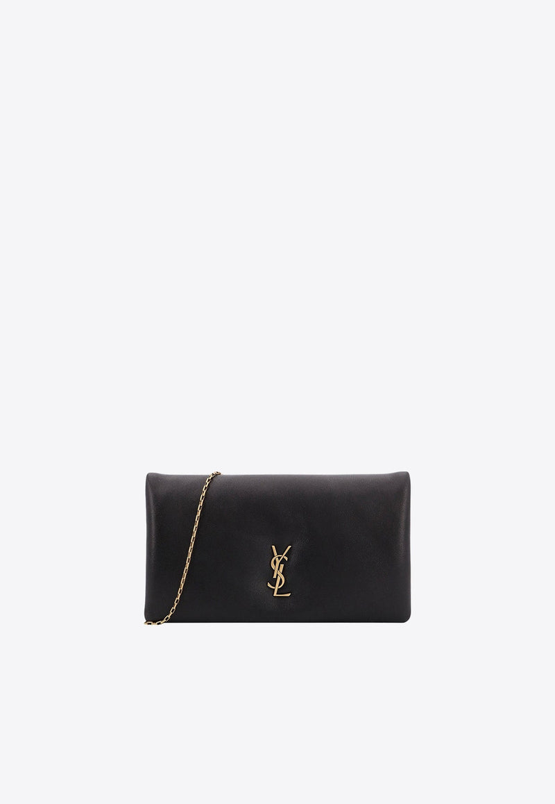 Cassandre Leather Chain Clutch