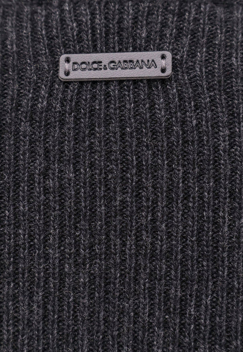 Logo Patch Knitted Sweater