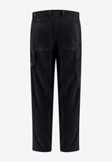 Straight-Leg Corduroy Pants