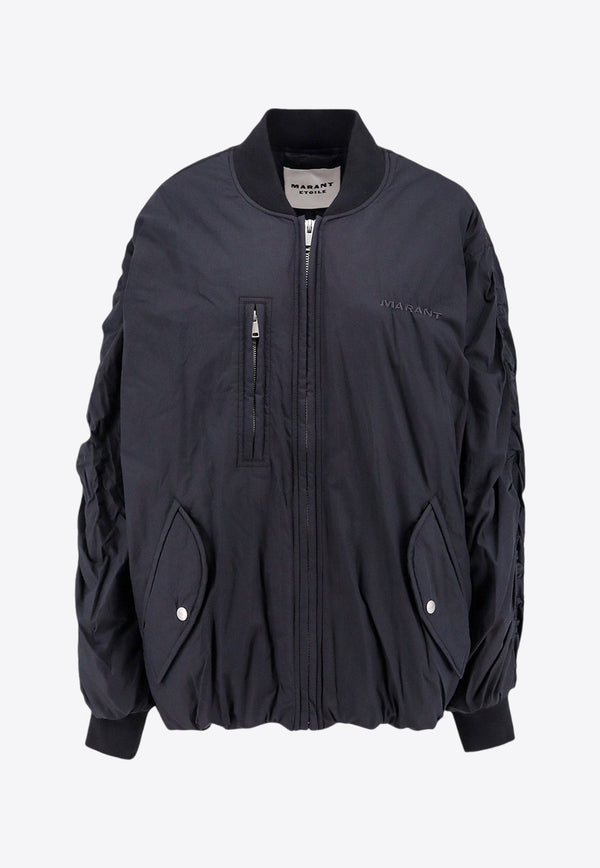 Coleen Zip-Up Bomber Jacket