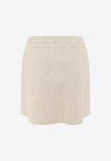 Amaline Logo-Patch Mini Skirt