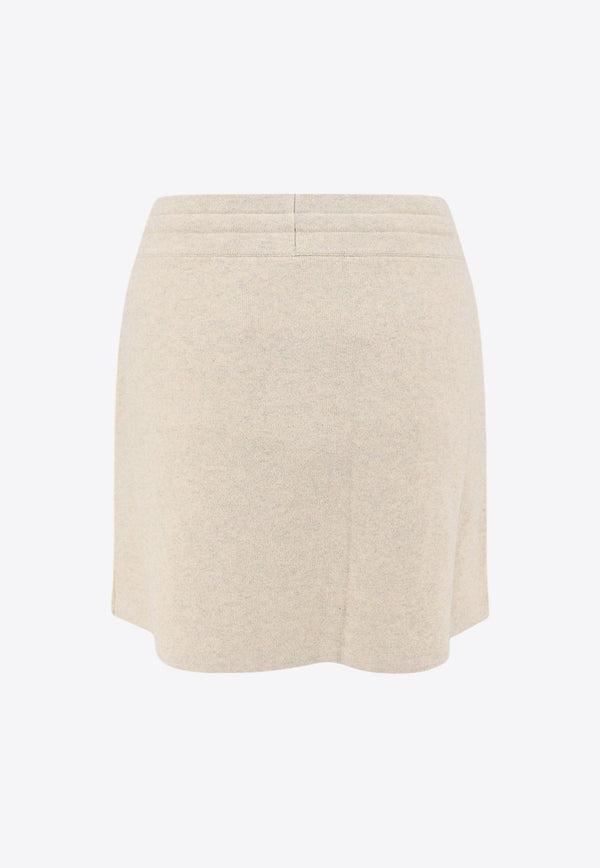 Amaline Logo-Patch Mini Skirt