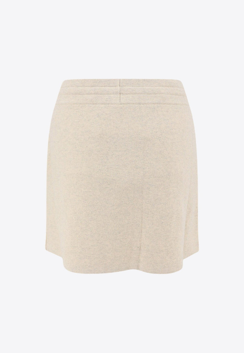 Amaline Logo-Patch Mini Skirt